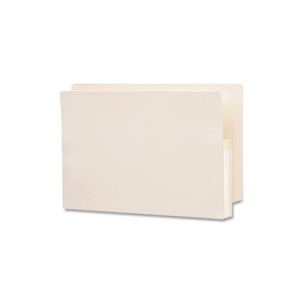 Smead Smead, MANILA END TAB FILE POCKETS, 1.75in EXPANSION, LEGAL SIZE, MANILA, 25PK 76114 - main